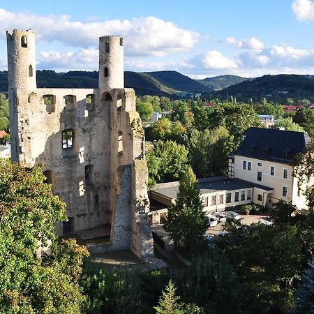 Hotel Am Hohen Schwarm Saalfeld Saale Luaran gambar
