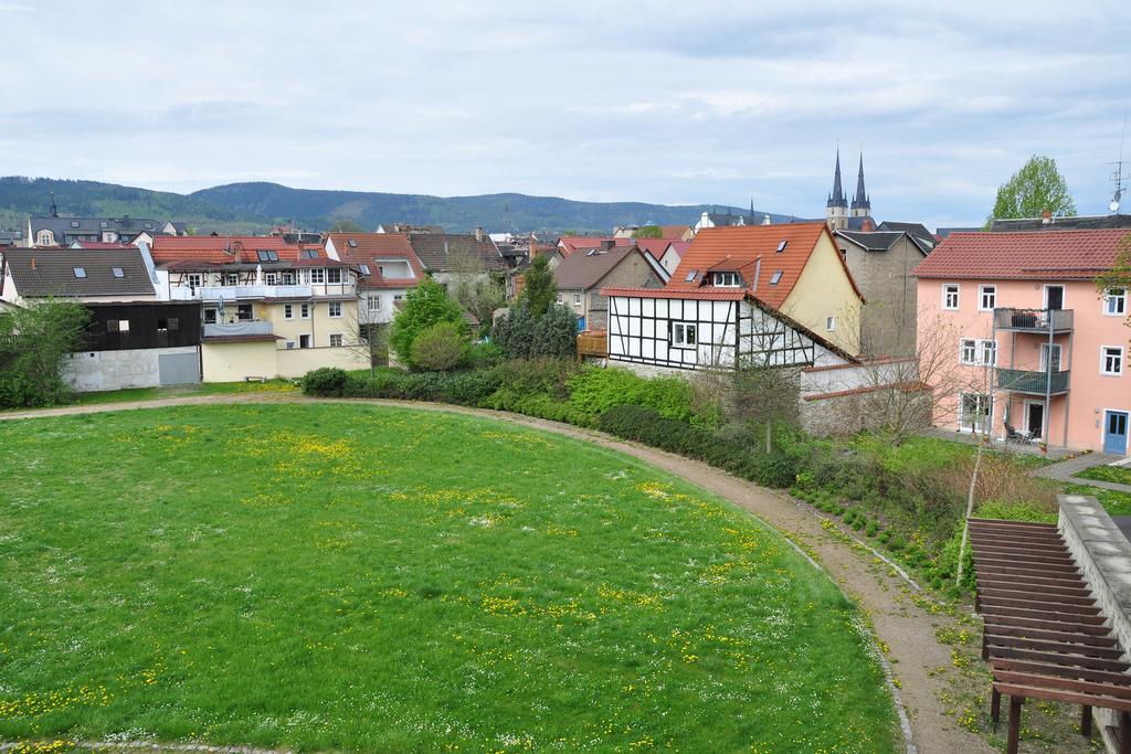 Hotel Am Hohen Schwarm Saalfeld Saale Luaran gambar
